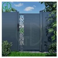 Valla de aluminio personalizada, diseño Moeden, fabricación China, GD