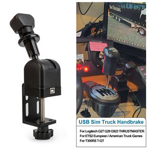 Usb Handbrake For <b>Pc</b> Racing Simulation Game G27 G29 G923 With Handbrake Feature - Product Image 4