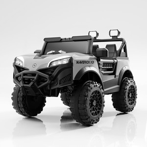 Nouvelle voiture télécommandée 4x4, batterie 12V 7Ah, voiture pour enfants, 4 moteurs, camions télécommandés peints avec siège en cuir, modèle M33 - Product Image 4