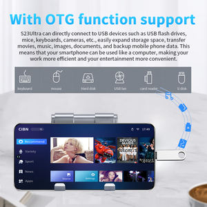 Teléfono móvil Android 13,0 con pantalla grande, 16GB + 1TB, compatible con tarjeta SIM dual + tarjeta TF, teléfono inteligente S23 <span class=keywords><strong>Ultra</strong></span> de 7,3 pulgadas, <span class=keywords><strong>5G</strong></span> - Product Image 6