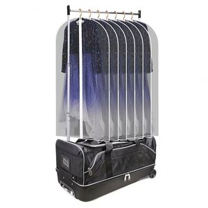 Valise BSCI de 28 pouces avec sac de danse détachable, porte-vêtements à tige télescopique, sac de voyage à roulettes - Product Image 6