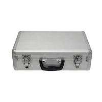 Étui en aluminium portable, étanche, antichoc et anti-poussière avec insert en mousse, OEM, de haute qualité, durable, étui de transport professionnel pour outils