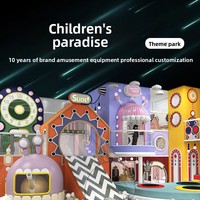 Aire de jeux intérieure pour enfants, équipement de parc d'attractions, installations de divertissement pour les maternelles et les centres commerciaux