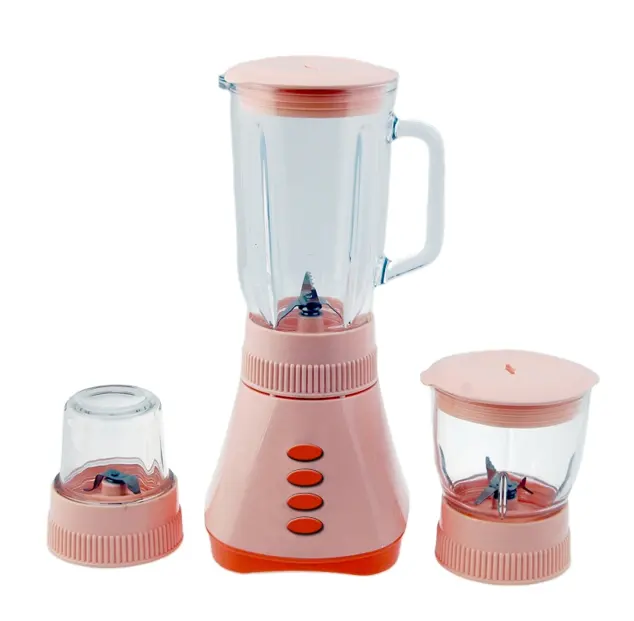 Blender juicer LED es komersial 2 kecepatan mixer makanan dan sayur juicer listrik otomatis blender