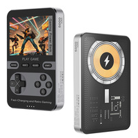 Batterie externe rétro pour console de jeu portable 5000 mAh, chargeur sans fil magnétique 15 W, alimentation de secours portable, charge rapide PD 20 W