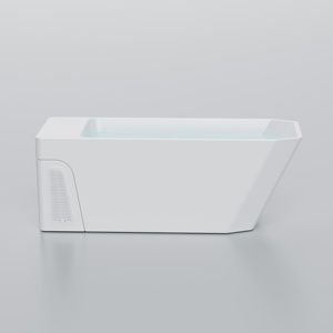 อ่างน้ำแข็งแบบออลอินวันพร้อมระบบควบคุมผ่าน WiFi สำหรับการจัดส่งในสหรัฐอเมริกา ทำจากอะคริลิกทนทาน พร้อมเครื่องทำความเย็นและระบบกรองโอโซน - Product Image 6