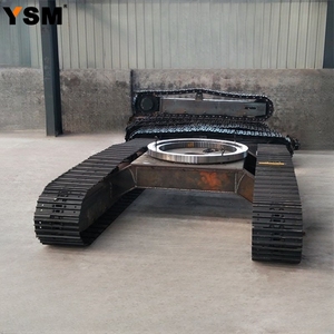 OEM Support 4T Steel Crawler Undercarriage Chassis Support 6-10Ton <b>Engineering</b> <b>Construction</b> <b>Machinery</b> Custom Manufacturing - Product Image 2
