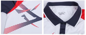 Camisas Deportivas de Manga Corta con Botones para Hombre, Sublimadas, Uniformes de Club, Impresión Personalizada, Antiarrugas, Transpirables, Cómodas, para Golf - Product Image 4