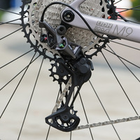 Vélo de montagne à cadre et guidon en fibre de carbone, suspension avant XC, frein à disque, vélo de montagne tout suspendu en fibre de carbone
