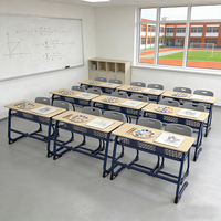 Chaise de bureau double ergonomique en forme de C, moderne, durable, écologique, de haute qualité, pour l'école, l'équipement éducatif, la maison et le bureau