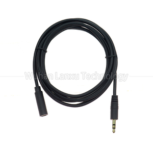 Chất Lượng Cao Nam Cho Nữ 3.5Mm 3 Ba Lan Trs Âm Thanh Stereo Jack Cáp Mở Rộng Cho Loa Xe - Product Image 3