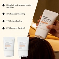 Huile Essentielle pour Soins Capillaires OEM, Ingrédients Biologiques et Naturels, Livrée avec une Tête de Massage, Essence pour la Croissance des Cheveux