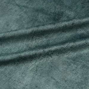 Free sample embossed 100 polyester metallic holland velvet tablecloth sofa fabric types for home textiles