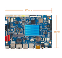 Konverter K-3566 PCBA-Quad-core Papan Pengembangan Sumber Terbuka untuk SBC (System on a Chip)-Android 11-1 oz Copper-ROC-RK3566-PC