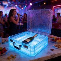 Valise de présentation Glorifier Ace of Spade pour bouteille, coffret à vin VIP avec LED
