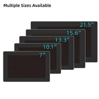 7 Zoll Industrielles LCD-Display-Panel Kapazitiver Touchscreen 1024x600 Auflösung 16:9 Breitformat für Fabrikautomatisierung mit VGA