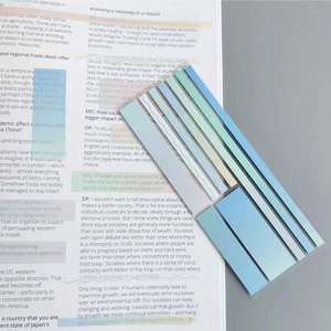 Bloc de Notas Adhesivas Transparentes e Impermeables de 180 Páginas, Material PET, Autoadhesivas, para Oficina y Material Escolar - Product Image 3