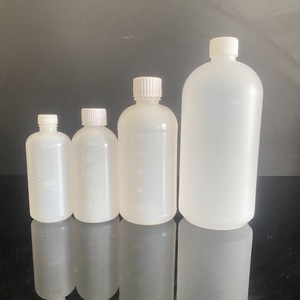 Bouteilles de laboratoire Mingxu 50/100 ml, flacons de réactifs en plastique avec bouchons gradués pour emballage général - Product Image 3