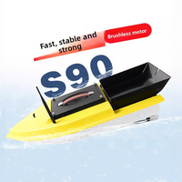 Perahu Umpan RC GPS 12kg, Jangkauan 800m, Kecepatan Tinggi 5mph, Penentuan Posisi Otomatis, Perahu Pancing Ikan Mas, Navigasi Tetap Cerdas