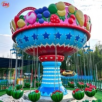 Chaise volante Wave Swinger pour enfants, vente en gros d'usine, application pour centre commercial, équipement d'amusement personnalisé pour enfants, pour fêtes foraines
