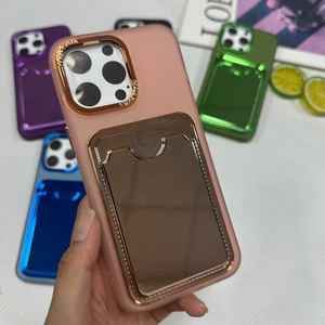 Vente chaude Nouveau Porte-Carte Coloré Téléphone Cas Antichoc Haute Qualité Conception D'affaires Mobile Téléphone Cas pour Oppo A60 A40 - Product Image 3