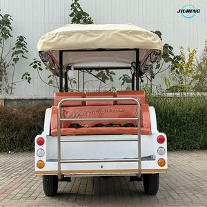 Voiture de tourisme miniature à quatre roues, voiture vintage, voiture de tourisme, voiture électrique classique, chariot de jardin, voiture de réception - Product Image 5