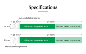 Bracelets jetables en Tyvek, imperméables et résistants aux déchirures, pour l'admission aux événements - Product Image 6