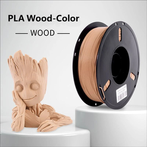 เส้นใยพิมพ์ 3 มิติ PLA ไม้ วัสดุผสมพลาสติกและไม้ สีไม้ธรรมชาติ ทนทานต่อสภาพอากาศ สำหรับ Bambu Lab - Product Image 4