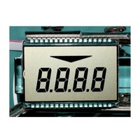 Affichage du prix du carburant personnalisé Segment 4 12 chiffres Pantalla Affichage LCD de la pompe à essence Gilbarco Écran de l'écran de la pompe à essence pour distributeur de carburant