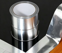 Ruban adhésif en aluminium pour l'étanchéité des tuyaux d'extraction de fumée, réparation des fuites, résistant à l'eau et aux hautes températures, adhésif acrylique