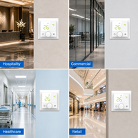 HY510 Wifi Bouton Numérique Thermostat Panneau Smart Room Température Contrôleur Programmable