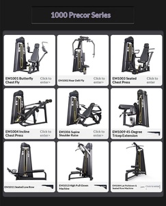 Attrezzatura Speciale da <span class=keywords><strong>Palestra</strong></span> Set Completo Chest Press con Carico a Piastre, Trazione Alta e Bassa, Allenamento Spalle e Schiena, Forza Completa - Product Image 6