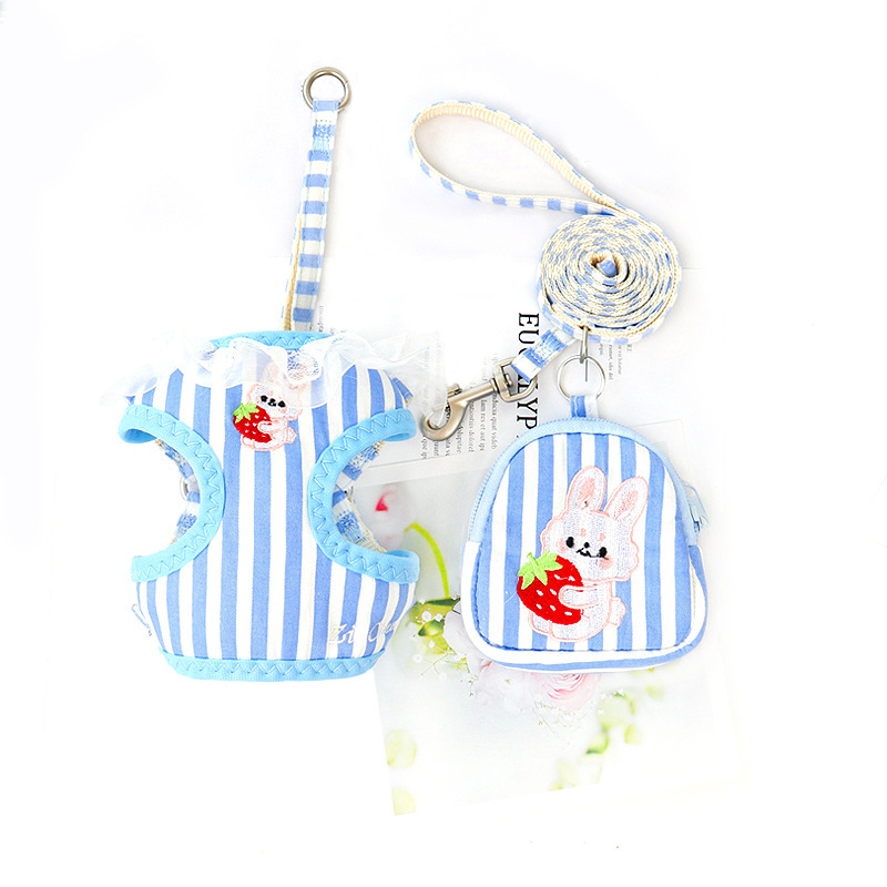 Sac à collation bleu (lapin)