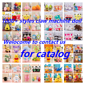 Vente en gros, promotion économique : Poupées et jouets en peluche pour machine à griffes, 16-20 cm, assortiment de modèles doux et de haute qualité - Product Image 3