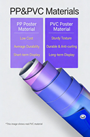 Support d'affichage CLASSIC X ZD-25014, taille réglable, personnalisable, réutilisable, léger, cadre en aluminium/fer, couleur CMYK, haute résolution