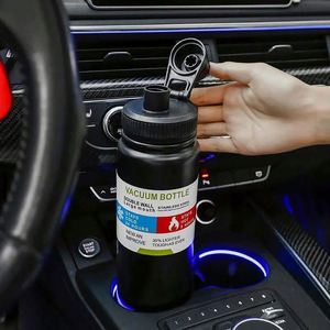 Nouveau produit : Tasses à café isothermes 600 ml en acier inoxydable, gobelet de voyage personnalisable avec papier et remplacement - Product Image 2