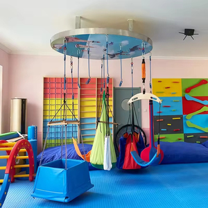 Sân chơi trong nhà phụ kiện các bộ phận trong nhà Toddler tiền đình cân bằng tập thể dục đồ chơi chăm sóc ban ngày cảm giác đào tạo Swing cho bán buôn - Product Image 2