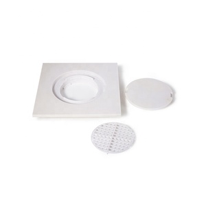 GUIDA 718017พลาสติกพีวีซีสำหรับระเบียงห้องน้ำฝาปิดท่อระบายน้ำแบบสี่เหลี่ยม - Product Image 4