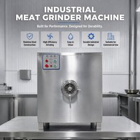 Machine à hacher la viande congelée de qualité industrielle, hachoir à viande commercial haute puissance, hachoir à viande congelée en acier inoxydable