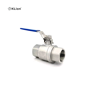 Válvula de Bola de Acero Inoxidable de Alta Presión, Estándar Alemán DIN, PN16 PN25 PN40 PN63, Roscada, de 2 Piezas, Marca KLION RTS - Product Image 3