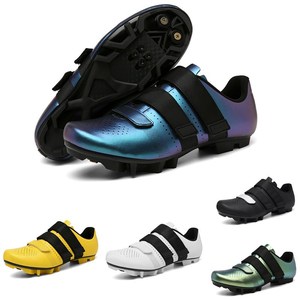 Cycling Shoes Hard Sole EVA Rubber Mesh Lining Breathable Lightweight Athletic Fit Road Mountain Bike Shoes - Product Image 1