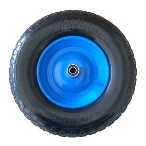 Roue en caoutchouc pour chariot à roues / Roue en mousse PU / Roue en mousse de polyuréthane / Roue de <span class=keywords><strong>tondeuse</strong></span> à gazon / Roue de chariot à outils / Outils logistiques d'entrepôt - Product Image 4