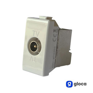 Ensemble de 2 connecteurs TV mâles Gloca compatibles avec la série Matix, prise en plastique - Product Image 4