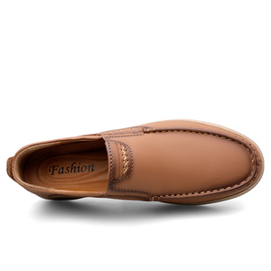 Nuevos estilos, venta al por mayor, mocasines para hombre, <span class=keywords><strong>zapatos</strong></span> de cuero genuino italiano de alta calidad sin cordones 37-45 # <span class=keywords><strong>Oxford</strong></span>, zapatillas de negocios, vestido barato - Product Image 6