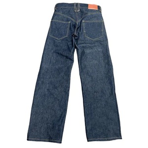 Anpassen von Factory <span class=keywords><strong>Denim</strong></span> Pants Jeans 16OZ Selvedge Raw <span class=keywords><strong>Denim</strong></span> Niedrige Köpfe Loose Fit <span class=keywords><strong>Denim</strong></span> Hip Hop Jeans mit geradem Bein - Product Image 3