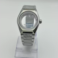 Nuova Cassa per Orologio in Acciaio Inossidabile da 41mm e Parti per Modifica Cinturino, Cassa Impermeabile per Orologio Meccanico Compatibile con Movimento NH35 NH36 NH38