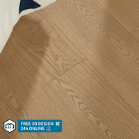 Parquet en bois d'ingénierie multicouche moderne George Group avec garantie de plus de 5 ans pour salon de villa