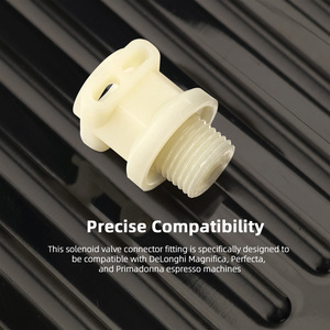 Conector de Válvula Solenoide con Rosca de 1/8M, Acoplamiento de Clip Compatible con Máquinas DeLonghi <span class=keywords><strong>Magnifica</strong></span> Perfecta Primadonna - Product Image 4