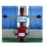Machine d'alignement de roues 3D pour voitures, deux moniteurs, certifiée CE ISO, alimentation multi-tension, garantie 12 mois - Alignement de roues pour garage