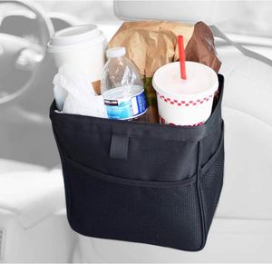 Échantillon gratuit : Poubelle de voiture - Corbeille à déchets suspendue et sac poubelle pour voiture - Conteneur à déchets portable avec couvercle et doublure imperméable - Product Image 2